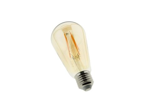 Blaupunkt Żarówka LED Filament E27 ST64 8W Amber Glass, BLAUPUNKT-FA-E27-8-WW