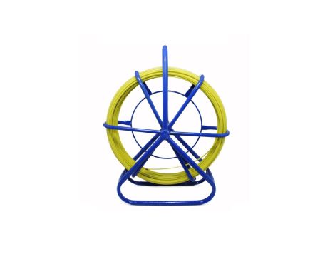 Pilot z włókna szklanego FRP do przeciągania kabli Ø6mm, 150m, żółty