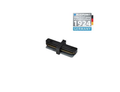 Blaupunkt Konektor do szyn 1-fazowych PROSTY czarny, BLAUPUNKT-KP1B