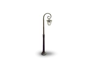 Lampa Ogrodowa Pole VT-737 E27 Max. 60W Czarna 7060