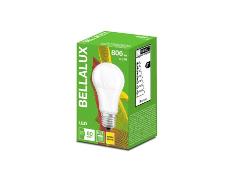 Żarówka LED BELLALUX A 60 E27 8,5W 806lm 2700K 827 FR non-dim 4058075484917
