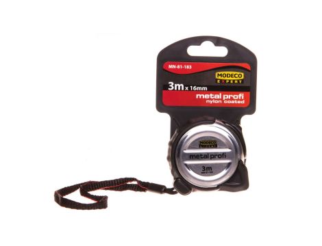 Miara zwijana 3 m x 16 mm Metal Profi Modeco Expert MN-81-183 /1 szt./