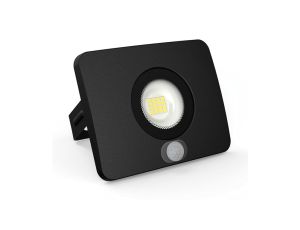 Naświetlacz LED SURFI 20W 1400lm barwa ciepła 3000K IP65 czarny z czujnikiemk LFL420BS