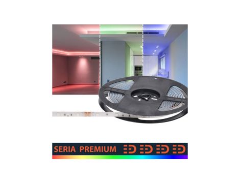 Taśma Premium IP63 12V 30led RGB SMD5050 (5)