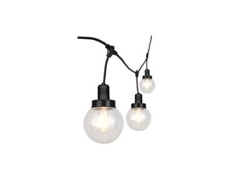 Girlanda Ogrodowa VT-720S Czarna 6x E27 3m IP65 8971