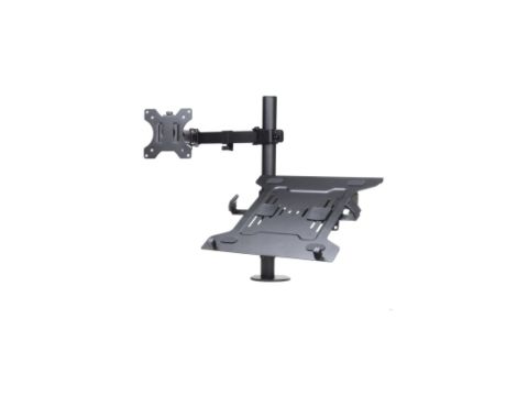 UCHWYT BIURKOWY DO MONITORA LED/LCD 13-32 + notebooka L-24 ART