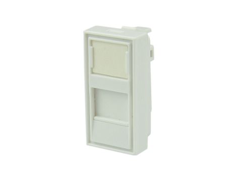 Adapter keystone 1M 22,5x45 pojedynczy z przesłoną Mediabox NEKU