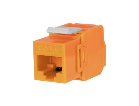Moduł keystone UTP kat.6 beznarzędziowy pomarańczowy NEKU
