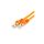 Patchcord S/FTP kat.7 PiMF kabel sieciowy LAN 2x RJ45 PoE pomarańczowy 7m NEKU