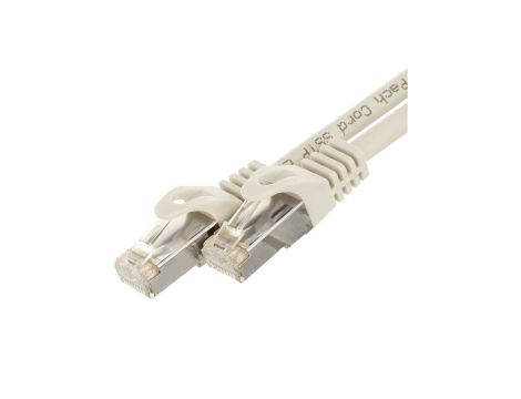 Patchcord S/FTP kat.7 PiMF kabel sieciowy LAN 2x RJ45 PoE szary 7m NEKU