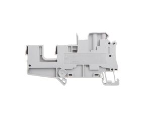 Złączka szynowa 4-przewodowa 4mm2 śrubowa/wtykowa szara UT 4-QUATTRO/ 2P 3060296 /50szt./