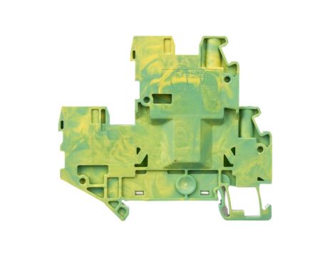 Złączka szynowa ochronna 2-piętrowa 2,5mm2 śrubowa/wtykowa zielono-żółta UTTB 2,5/2P-PE 3060380 /50szt./