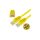 Patchcord UTP kat.6 kabel sieciowy LAN 2x RJ45 żółty 5m NEKU