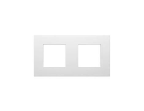 Ramka 2-krotna, biała, Dahlia GW35902AW