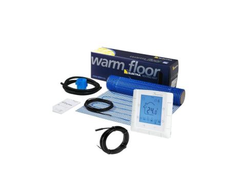 ELEKTRA MD pakiet mata grzejna 160W/m2 7,0m2 1120W + programator kontroler temperatury ELR-20