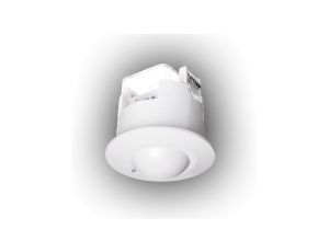 Czujnik ruchu mikrofalowy 1200W/300W podtynkowy IP20 zasięg 8m CR-M2/OS/BIAŁY