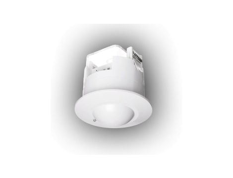 Czujnik ruchu mikrofalowy 1200W/300W podtynkowy IP20 zasięg 8m CR-M2/OS/BIAŁY