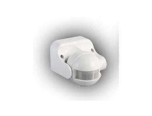 Czujnik ruchu na podczerwień 1200W/400W nadtynkowy IP44 zasięg 12m CR-PIR2/ON/BIAŁY