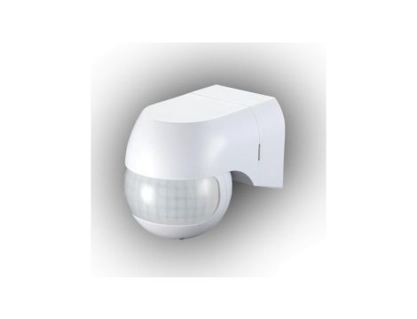 Czujnik ruchu na podczerwień 800W/400W nadtynkowy IP44 zasięg 12m CR-PIR3/ON/BIAŁY