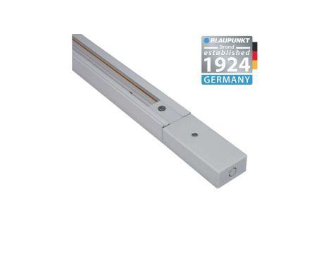 Blaupunkt Szyna 1-fazowa STORM dł. 1 m z zakończeniami, kolor biały, BLAUPUNKT-S1W1