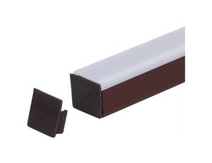 Zaślepka PCV Max Up brązowa