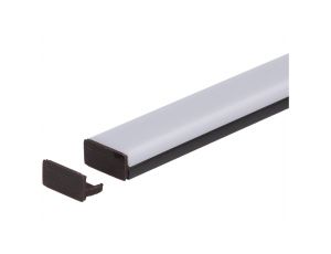 Zaślepka PCV Max brązowa