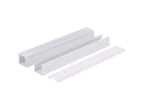 Profil led PCV Max Up 20x20 2m biały ML