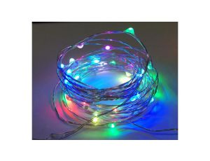 Lampki led zewnętrzne ŁEZKI 12V 5m 50LED rgb IP65