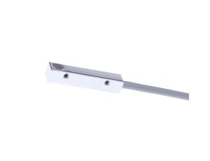Czujnik indukcyjny 25x5x5mm zabudowany Sn: 1,5mm 10-30V DC PNP NO złącze kablowe 2m PUR IP67 IBQ50106