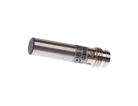 Czujnik indukcyjny śr: 6,5mm dł: 30mm zabudowany Sn: 1,5mm 10-30V DC PNP NC złącze M8 3-pinowe PUR IP67 IB060285