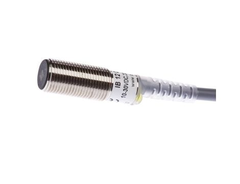Czujnik indukcyjny M12x1 dł: 36mm zabudowany Sn: 3mm 10-30V DC PNP NC kabel 2m PVC IP67 IB120204