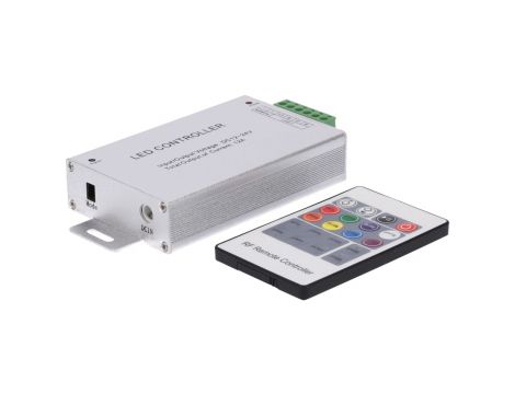Sterownik LED RGB 3x4A 20-key RF 12-24V Prescot