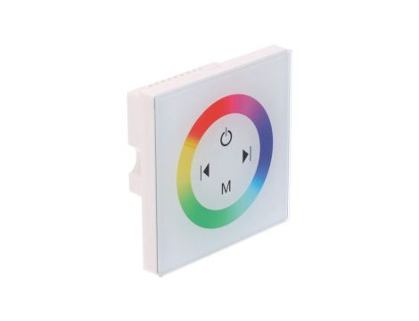 Sterownik LED panel RGB 3x4A biały 12-24V Prescot