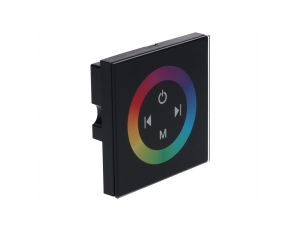 Sterownik LED panel RGB 3x4A czarny 12-24V Prescot