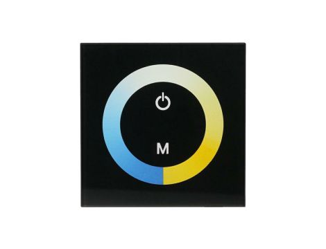 Sterownik LED panel CCT 2x4A czarny 12-24V Prescot