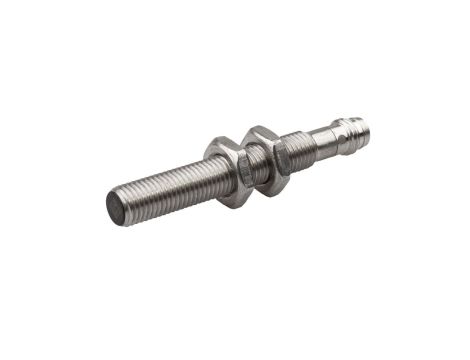 Czujnik indukcyjny M8x1 dł: 60 mm zabudowany Sn: 1,5 mm 10-30V DC PNP NC złącze M8 3-pinowy IP67 IB080270