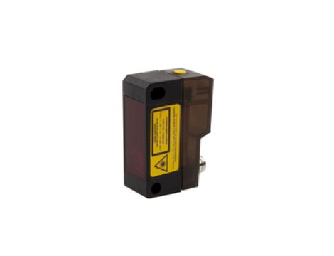 Czujnik laserowy obudowa 43x32x15mm Sn: 20-350 10-30V DC 2x PNP NC/NO złącze M8 4 pinowa PT430470