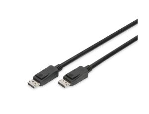 Kabel połączeniowy DisplayPort 8K 30Hz UHD Typ DP/DP M/M czarny 3m AK-340106-030-S