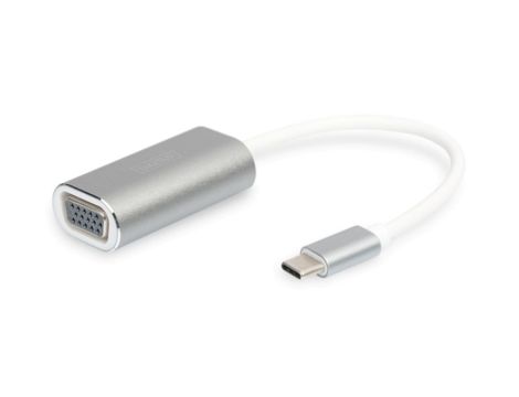 Adapter graficzny VGA 1080p FHD na USB 3.0-C aluminiowy DA-70837