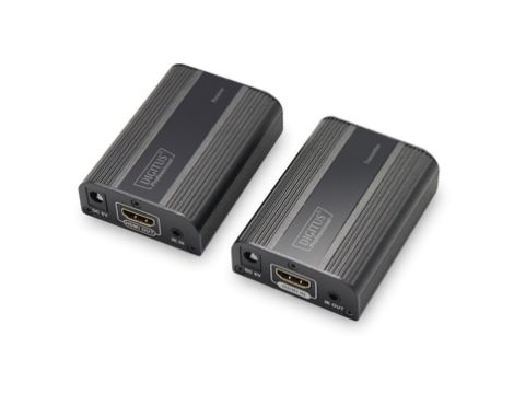 Przedłużacz/Extender HDMI do 30m/60m po skrętce Cat.6/7 4K2K 60Hz UHD HDCP 2.2, IR audio (zestaw) DS-55204