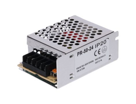 Zasilacz Standard modułowy PR 24V 50W