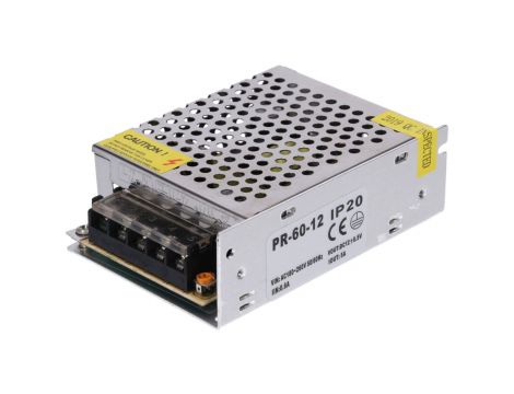 Zasilacz Standard modułowy PR 12V 60W