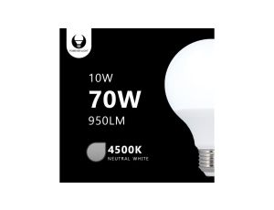 Żarówka LED E27 G95 10W 230V 4500K Forever Light