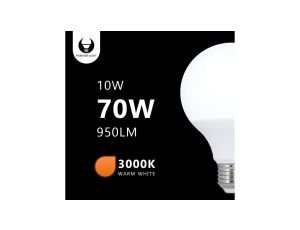 Żarówka LED E27 G95 10W 230V 3000K Forever Light