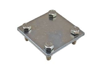 Złącze do bednarki B=50 mm (dwie płytki) KM14 /1szt./