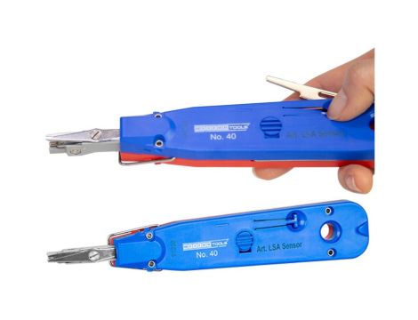 Zaciskacz KRONE ZAC/LSA ABCV - LSA 40 / WEICON LSA SENSOR No.40 / Narzędzie uderzeniowe Krone LSA / MADE IN GERMANY