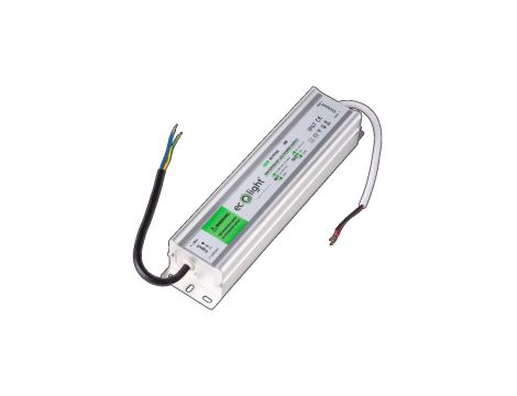Zasilacz LED hermetyczny IP67 120W 12V 12A 216 x 49 x 37 mm EC79765