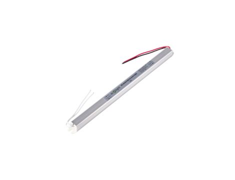 Zasilacz LED meblowy ultra slim IP20 60W 12V 5A 290 x 18 x 17 mm EC79776