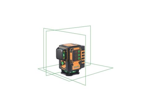 Laser krzyżowy płaszczyznowy zielony 3x360 Geo6-XR GREEN SP Li-Ion