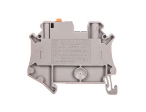 Złączka przelotowa 2-przewodowa z odłącznikiem nożowym 4mm2 szara Ex UT 4-MT-EX 3046141 /50szt./